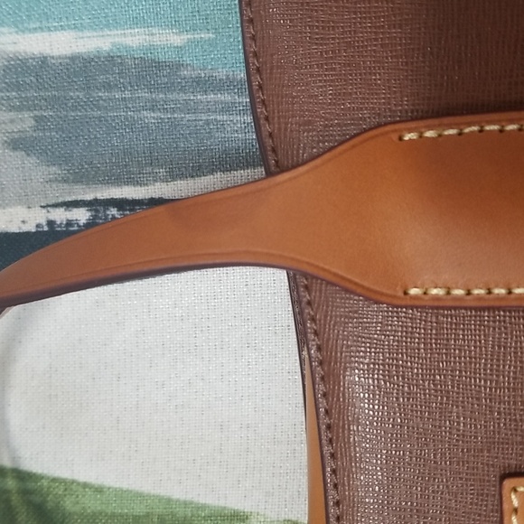 Dooney & Bourke Saffino Brinley In Amber Shoulder Bag Crossbody Purse - Picture 12 of 12